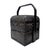 Chinese Export Black Lacquer Wedding Basket With Bentwood Handle 13" For Sale - Image 4 of 14
