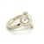 Tiffany and Co. Tiffany & Co Estate Heart Ring Size 4.75 Sterling Silver, Size 4.75 For Sale - Image 4 of 7