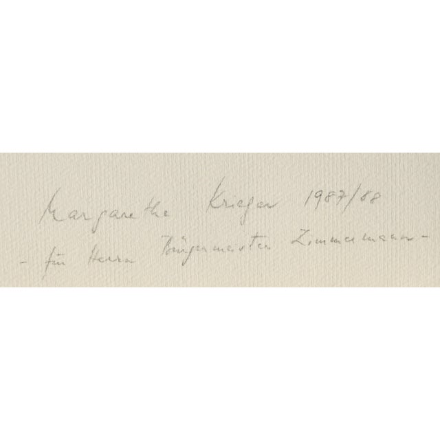 Margarethe Krieger 1936 Mannheim – 2010 Heidelberg "Oskar Werner, age 20, as the 'Announcer' in 'Everyman'" Signed and...