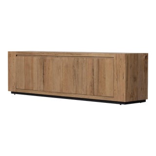 Four Hands Abaso Media Console, Rustic Wormwood For Sale