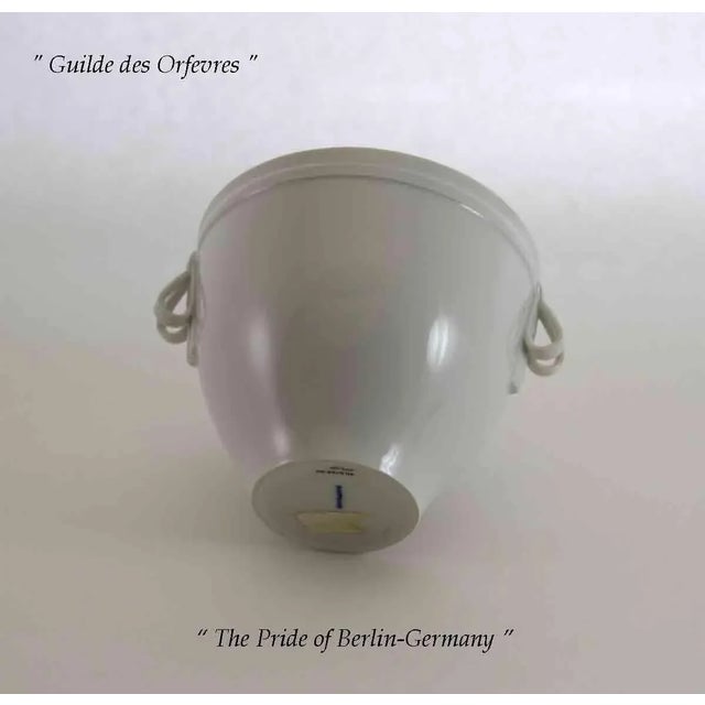 Ceramic 1990s KPM Mozart Cup -White Vase For Sale - Image 7 of 8