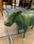This is a fabulous example of an early 1900s cast iron cow display commonly displayed in butcher shops, creamery or...