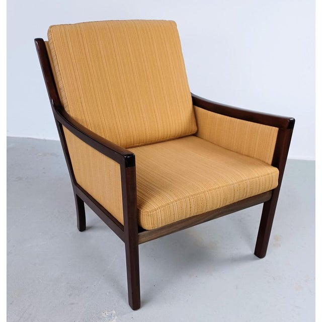 Mahogany Lounge Chairs from Ole Wanscher, Set of 2 For Sale - Image 10 of 12