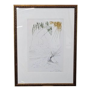 Original "Revelation and the Cornish Tribute" by Salvador Dali