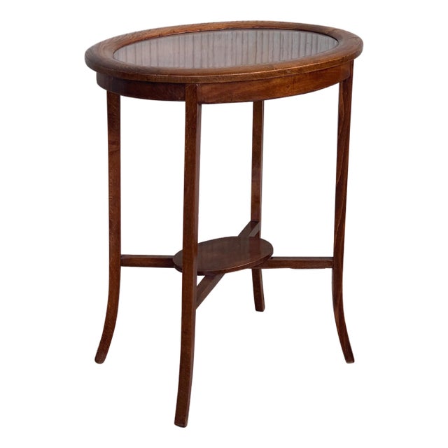 Early 20th Century Louis XVI Style Satinwood Lift Top Vitrine, circa 1900 For Sale