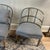 Restoration Hardware (Rh) French Couturier’s Chairs Pair (2) For Sale - Image 9 of 10