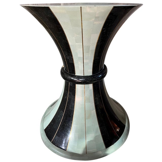 Art Deco Style Mosaic Column, 1980s For Sale - Image 12 of 14