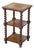 19th Century French Louis XIII Barley Twist Oak Side Table For Sale