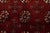 Baloch Runner 4’11” X 14’9” Red Wool Vintage Tribal Hand-Knotted Oriental Rug For Sale - Image 9 of 14