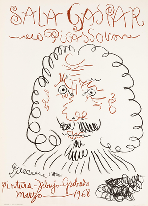 Pablo Picasso, The Gentleman, Lithograph