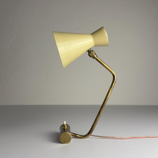 Vintage Metal Table Lamp from Stilnovo, Italy, 1950s For Sale - Image 14 of 18