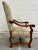 Vintage Parker Southern French Louis XIII Regency Style Library Armchair For Sale - Image 9 of 12