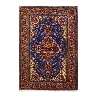 Vintage Isfahan Rug 4'9'' X 6'10'' For Sale