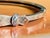 Mid Century 18k Yellow Gold Florentine Finish Diamond and Crescent Bangle Bracelet For Sale - Image 12 of 15