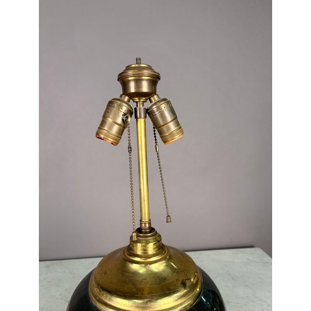 Ceramic 1920s Fulper Pottery Base Table Lamp For Sale - Image 7 of 7