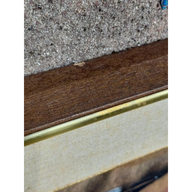 Framed Signed J. Akston "Primordial Chaos" Mixed Media on Board For Sale - Image 15 of 15