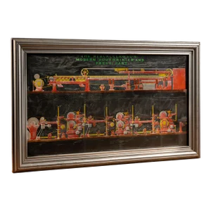 Early 20th Century Lighted Black-Clawson Sign