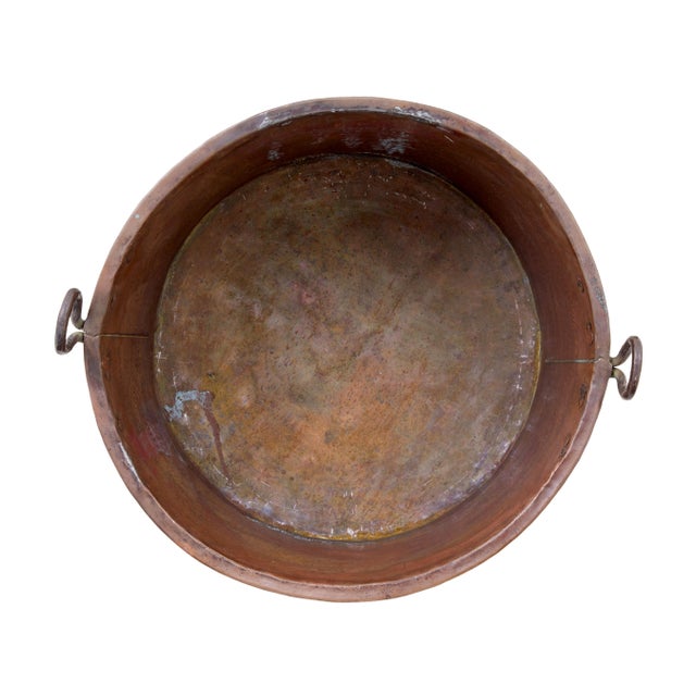 Late 19th Century Large Victorian Copper Cooking Pot, 1890s For Sale - Image 5 of 7