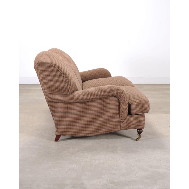 2000 - 2009 Ralph Lauren Country English Somerville Sofa Settee in Tweed For Sale - Image 5 of 18