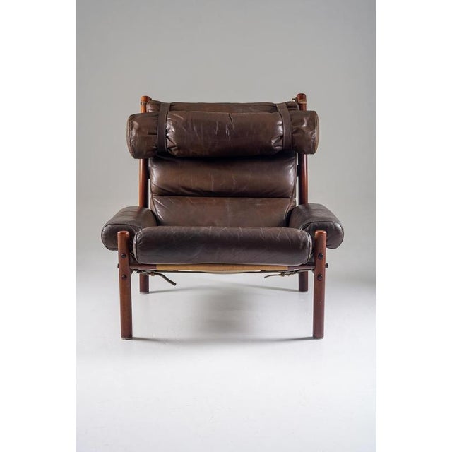Wood Inca Easy Chairs by Arne Norell, 1970s, Set of 2 For Sale - Image 7 of 18