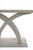 Mid-Century Modern Console Table With Elegant Crossing Leg Pattern For Sale - Image 3 of 10