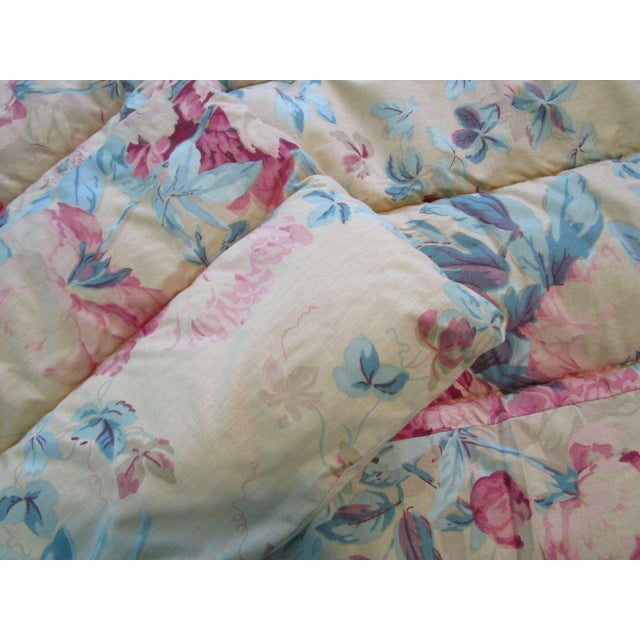 Vintage Ralph Lauren Elsa Grasslands Floral Twin Comforter No Holes No Tears For Sale - Image 11 of 12