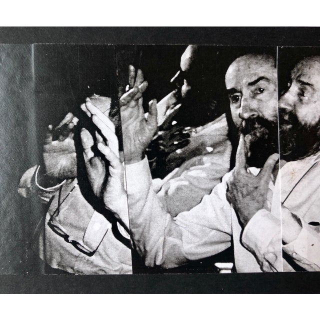 Martin Sumers, Vintage Abstract Expressionist Hyman Bloom Photo Collage Assemblage Photograph For Sale - Image 4 of 9