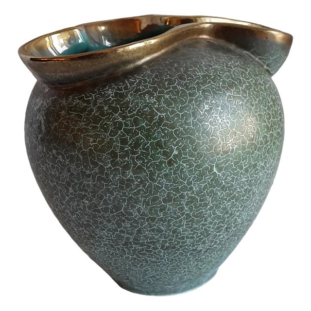 Mid-Century German Ceramic Vase, 1950s For Sale