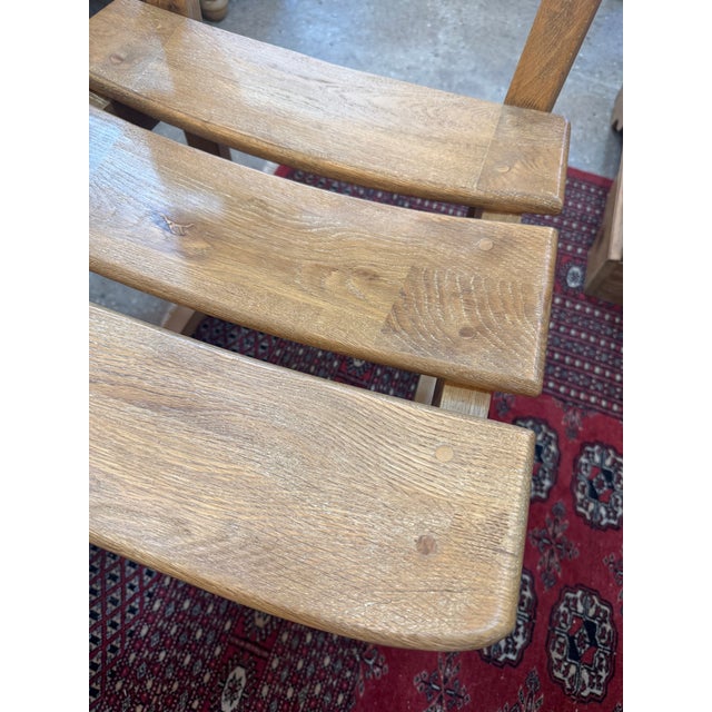Wood Scandinavian Style Dining Chairs - Set of 4 For Sale - Image 7 of 7