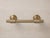 Mid-Century Modern Late 20th Century Refinished Modern Two-Tone Maple & Black 5-Drawer Chest Dresser With Brass Hardware For Sale - Image 3 of 3