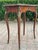 Brown 1860 French Artisan Louis XV Brown Marquetry Center Table-1 Pc For Sale - Image 8 of 17
