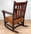 Antique Arts & Crafts Quartersawn Oak Rocking Chair For Sale - Image 6 of 15