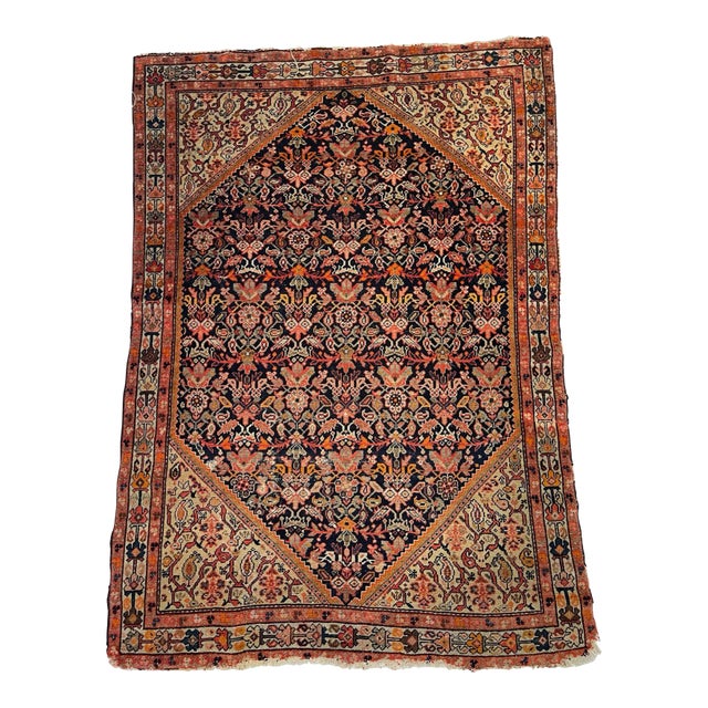 Antique Malayer Rug 4.9 X 3.5 For Sale