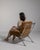 1960-1969 Italy Warm Burnt Orange Chrome-Frame Lounge Chair For Sale - Image 10 of 11
