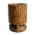Authentic old vintage wood pestle pot from India. Beautiful patina from years of age and use. These old pots were used...