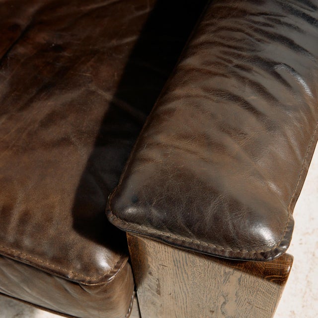 Model 757 Leather Sofa Set by Harry De Groot for Leolux, 1970s, Set of 3 For Sale - Image 17 of 18