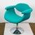 Metal Green Captain's Chair attributed to Eero Aarnio for Asko, Finland, 1960s For Sale - Image 7 of 12
