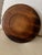 1920s Round English Biscuit/Bread Bowl With Bread Carving For Sale - Image 5 of 7