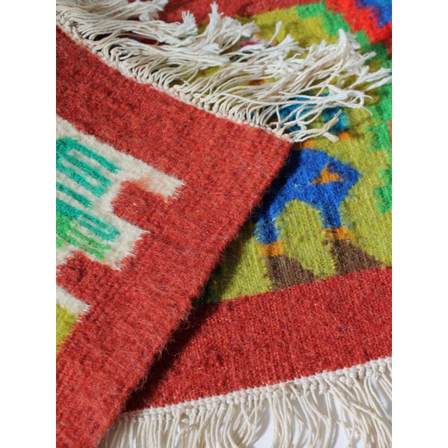 1960s Hand-Woven Rug, Tunisia, 1960s For Sale - Image 5 of 8