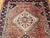 19th Century Vintage Persian Shiraz Tribal Area Rug, Hand-Knotted Wool, Geometric Pattern, Rust-Red & Navy, 5x10 For Sale - Image 5 of 11