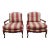 Baker Furniture French Provincial Louis XV Chairs-a Pair For Sale