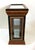Wood A Vintage Style Double Glass Mirrored Burl Curio Inlaid Marquetry Made in Italy For Sale - Image 7 of 11