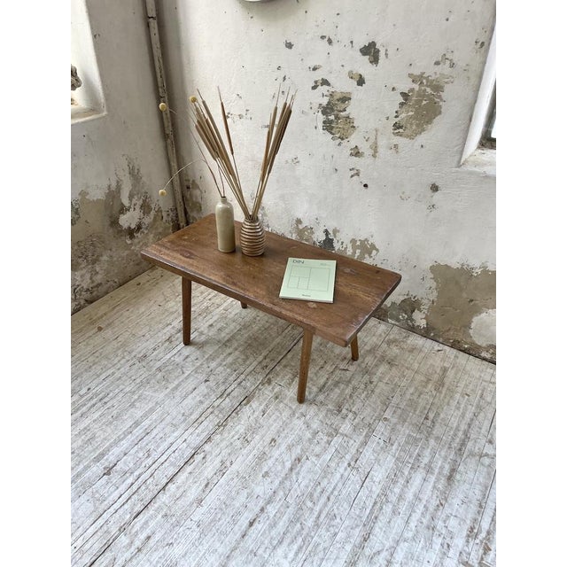 Wood Brutalist Coffee Table, 1950s For Sale - Image 7 of 18