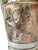 Metal Antique Late 19th Century Silver-Plated Oil Lamp Converted to Table Lamp With Bird & Floral Decoration, 23" For Sale - Image 7 of 14