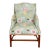 George III Style Upholstered Arm Chair For Sale