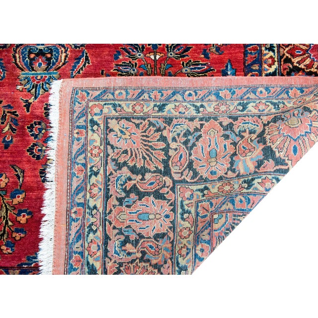 Early 20th Century Persian Sarouk Rug For Sale - Image 14 of 15
