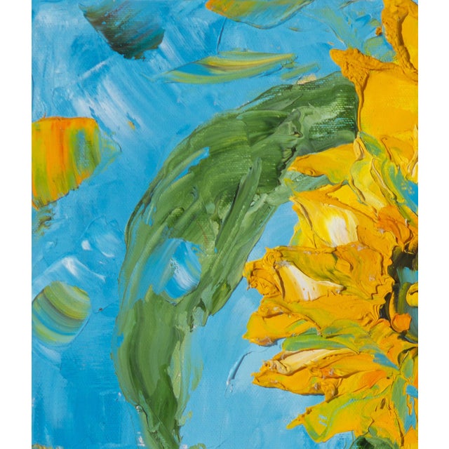 Giclée Print of Original Expressionist Floral Painting For Sale - Image 4 of 6