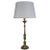 French Bronze and Brass Table Lamp, 1940s For Sale - Image 9 of 9