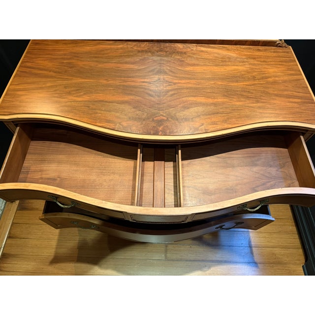 1920s 1920s French Provincial Walnut Dresser/Entryway Chest For Sale - Image 5 of 9