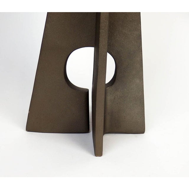 Ceramic Terracotta Sculpture by Victor Roman, 1994 For Sale - Image 7 of 10